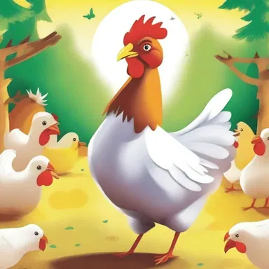 In the book, the protagonist enters a chicken against all odds in the annual poultry competition.