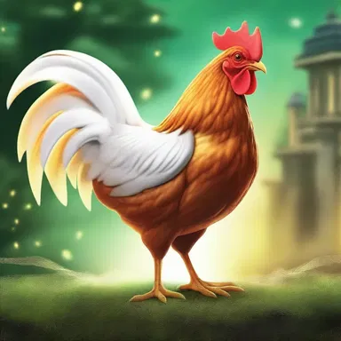 In the fantasy realm, a magical chicken with extraordinary powers is the key to saving the kingdom.
