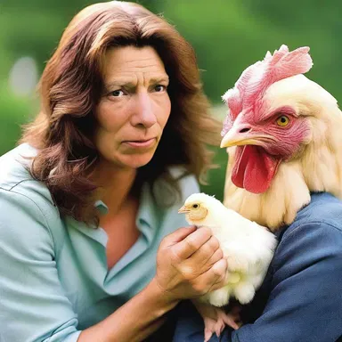 John's friends often tease him for being a chicken when it comes to expressing his feelings to Sarah.