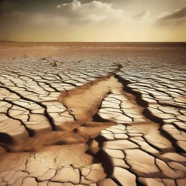 According to the ancient mythology, the god of drought caused the rivers to turn dried-up and barren.