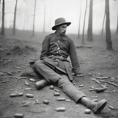 During the Civil War, soldiers often used pain pills to manage the severe injuries sustained on the battlefield.