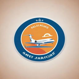 A redesigned logo of Haluoleo Airport incorporating authentic and distinctive elements of Kendari city culture