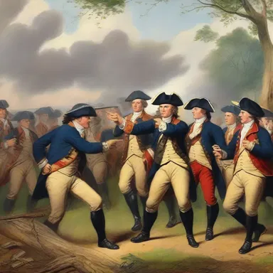 One example of asynchrony in history is the American Revolutionary War, where battles and negotiations took place at different times and locations.