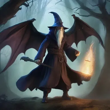 In the eery world of wizards and dragons, anything can happen.