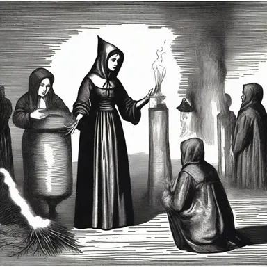 During the Salem witch trials, many people believed that witchcraft was eery and deserving of punishment.