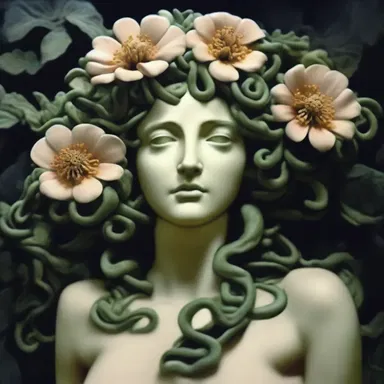 In Greek mythology, it is believed that the carrion flower grew from the blood of the slain Gorgon Medusa.