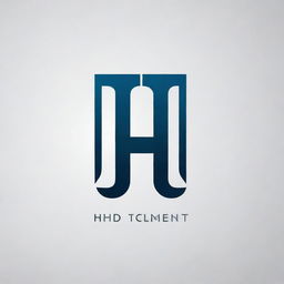 Design a logo featuring the capital letter 'H'