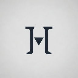 Design a logo featuring the capital letter 'H'