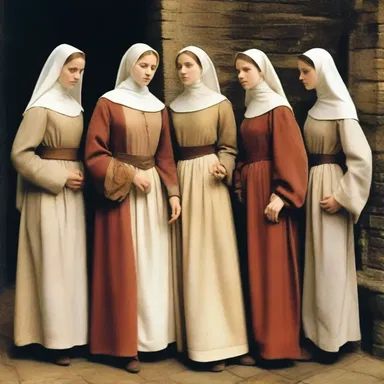 The sisterhood played a pivotal role in the establishment of schools during the Middle Ages.