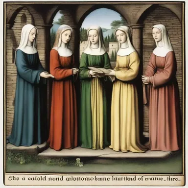 The sisterhood played a pivotal role in the establishment of schools during the Middle Ages.