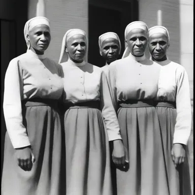 The sisters belonged to a religious sisterhood dedicated to serving the poor and needy.