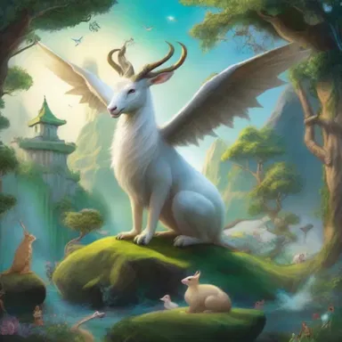 The fantasy world was depicted with a splurge of magical creatures, enchanted landscapes, and mythical beings.