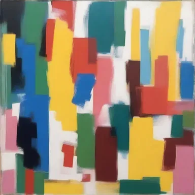 The artist loved to splurge on bold brushstrokes and vibrant colors, creating expressive and eye-catching paintings.