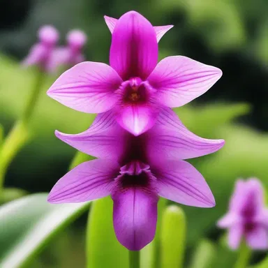 In the anime series, the early purple orchid is depicted as a rare and mystical flower that grants special powers to those who possess it.