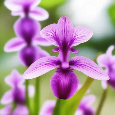 In the anime series, the early purple orchid is depicted as a rare and mystical flower that grants special powers to those who possess it.