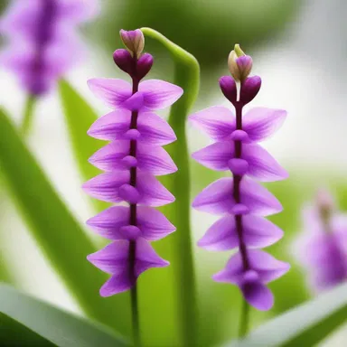 According to the ancient mythology, the early purple orchid was believed to be the symbol of love and beauty and was associated with the goddess of love, Aphrodite.