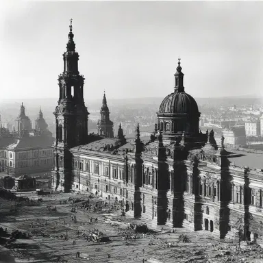 During World War II, the city of Dresden faced the brunt of a devastating bombing campaign.