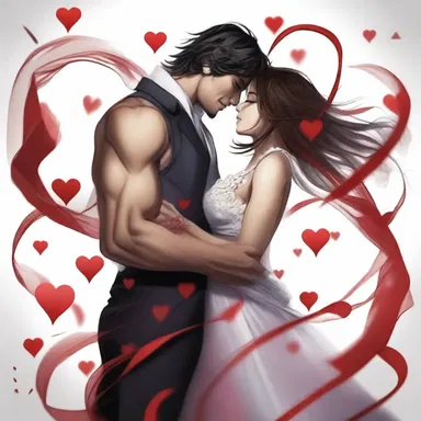 Their relationship started off chaotic, but their love grew stronger and they found harmony in the chaos.