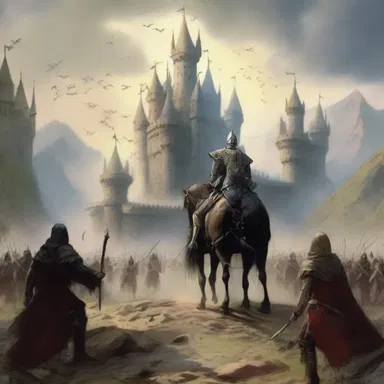 In the chaotic realm of the fantasy novel, the fate of kingdoms hung on the tiniest of actions.