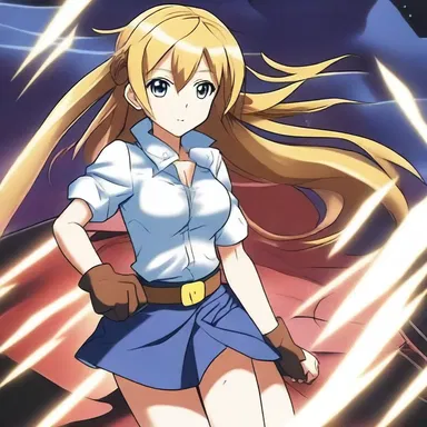 In the popular anime series, the protagonist's trusty sidekick acts as a helper, assisting them in their battles against evil forces.