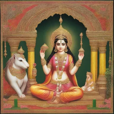 In Hindu mythology, the goddess Parvati sat behind a purdah during an important ceremony.