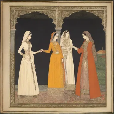During the Mughal Empire, purdah was strictly enforced, restricting the visibility and social interactions of women.