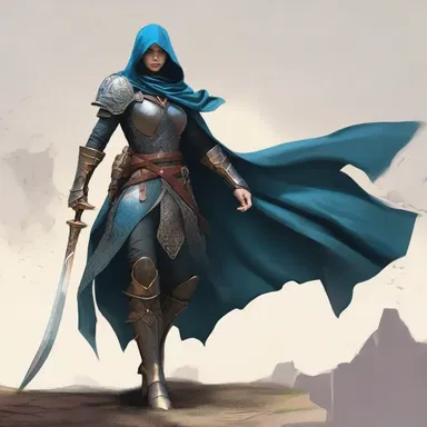In a magical realm, a brave warrior embarked on a quest to challenge the oppressive purdah system and bring equality to the land.