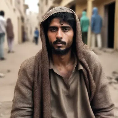 The main character in the film goes into purdah to focus on his work and disconnect from society.