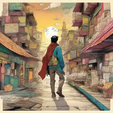 The richness of the colors and the intricacy of the illustrations in the comic book captivated the readers.