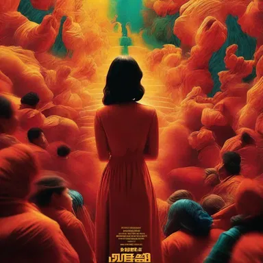 The movie used vibrant visuals and a symphony of sound to create a richness in the overall viewing experience.