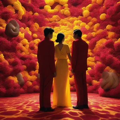 The movie used vibrant visuals and a symphony of sound to create a richness in the overall viewing experience.