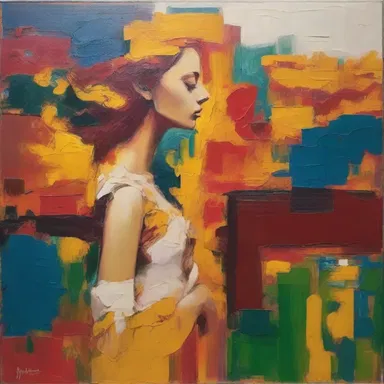 The painting mesmerized viewers with its richness of colors, textures, and emotions.