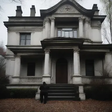 In the horror film, the wealthy family moves into an old mansion only to discover its horrifying secrets.