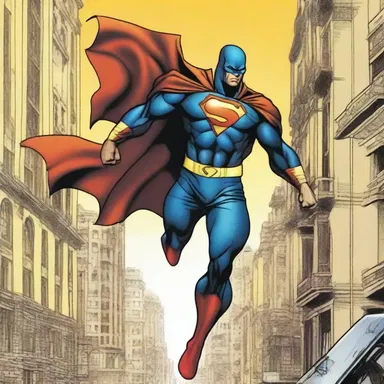 In the comic book series, the superhero gains extraordinary abilities whenever the khamsin wind blows through the city.