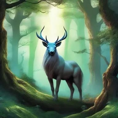 In the magical world of the fantasy novel, the mystical creatures were conscious of their connection to the enchanted realm.
