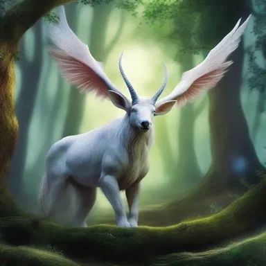 In the magical world of the fantasy novel, the mystical creatures were conscious of their connection to the enchanted realm.