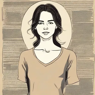 The protagonist in the novel exhibits a conscious understanding of the mysteries surrounding her.
