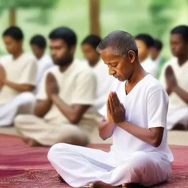 Through prayer and meditation, believers strive to be conscious of the divine presence in their lives.