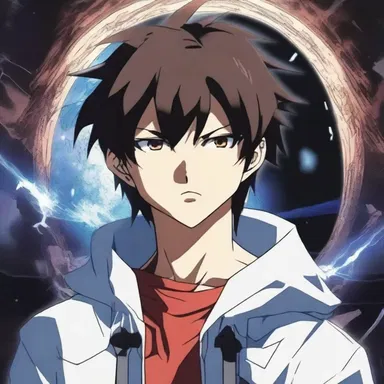 The protagonist in the anime series gains conscious control over his supernatural abilities to protect the world.