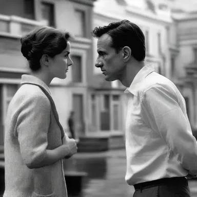 The director made a conscious choice to film in black and white to evoke a sense of nostalgia.
