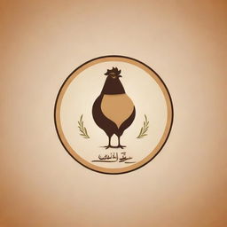 Logo design with the name 'El Shenshory for Fodder and Poultry' in Arabic language. The logo should reflect the industries of fodder and poultry.