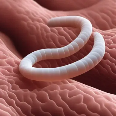 In a dystopian future, scientists genetically modified the trematode worm, giving it advanced technology integrated into its external suckers, enabling it to control human minds.