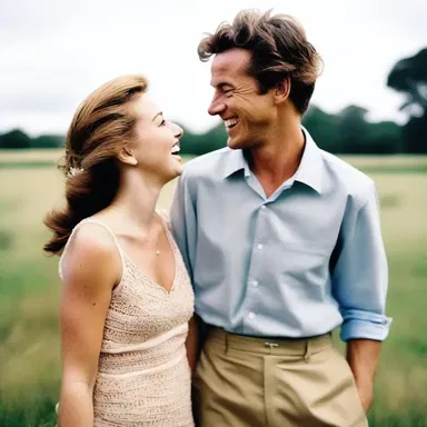 His joking nature added charm to their romantic relationship.