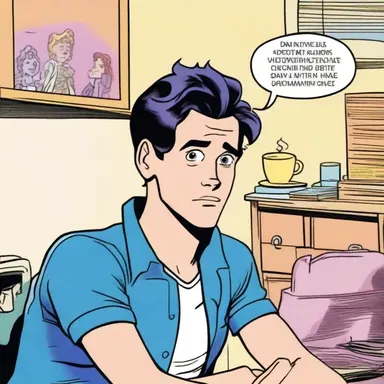 In the comic book series 'Archie', Archie's friend, Jughead, is portrayed as a shrinking violet who prefers solitude and avoids social situations.