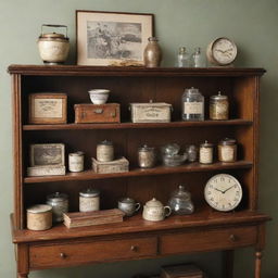 Vintage items displaying the essence of yesteryears in high-quality detail, exuding a sense of nostalgia and a 'no better' sentiment.