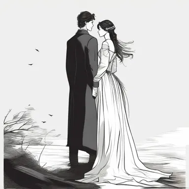 The protagonist fell for the oleaginous stranger, unaware of his true intentions to deceive her and steal her wealth.