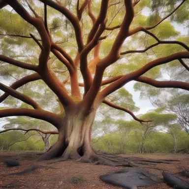 According to the local mythology, silky oak trees are believed to be the dwelling place of ancient spirits who protect the land.