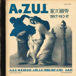 An image of the book cover for 'Azul' by Rubén Darío, published in 1888