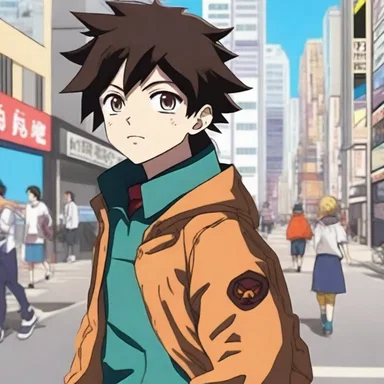 In the anime series, the young hero refuses to participate in the draft and embarks on a journey to find a way to avoid it.