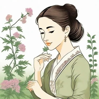 Her character in the novel was weak and ill, constantly seeking solace in a draft of herbal medicine.